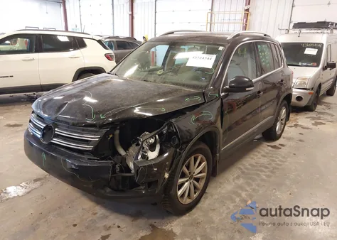 2017 Volkswagen Tiguan 2.0T Wolfsburg Edition from USA, damaged, VIN WVGSV7AX8HK002475